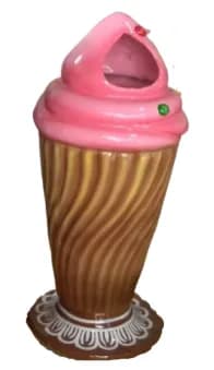 FRP Ice Cream Dustbin - Image 1