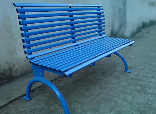 Garden Steel Bench - Image 1