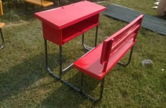 FRP Two Seater Desk Bench - Image 1