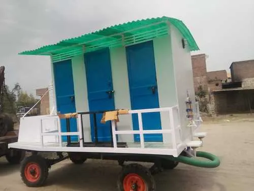 FRP 6-Seater Toilet Van
