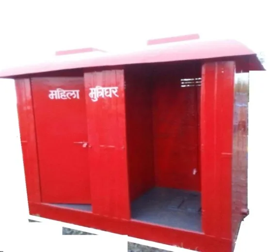 FRP Double Urinal Cum Toilet